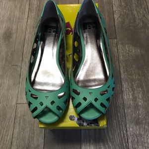 Peep Toe Flats